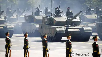 China Militärparade in Peking 70. Jahrestag Ende 2. Weltkrieg Bildergalerie