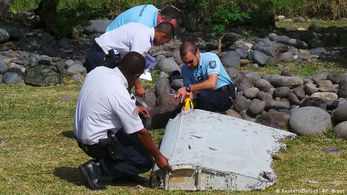 La Reunion Fund wrackteil Flug MH370