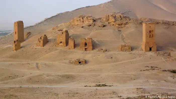 Syrien Grabtürme Palmyra IS Sprengung Tombs