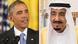 Bild Kombo US Präsident Barack Obama König von Saudi Arabien Salman bin Abdelasis Bild Kombo US Präsident Barack Obama König von Saudi Arabien Salman bin Abdelasis