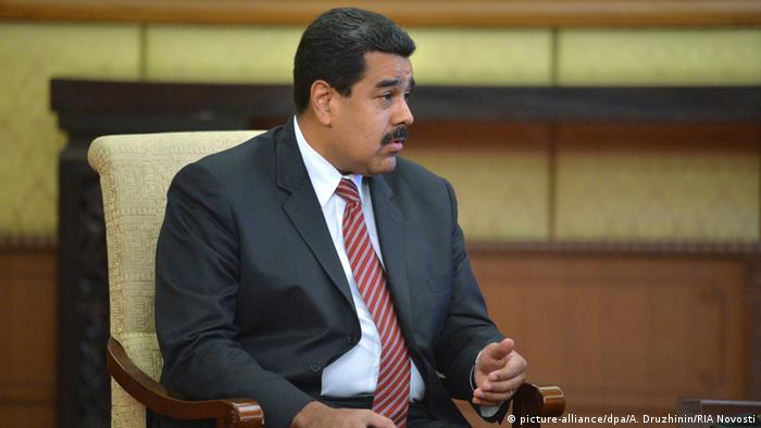 Präsident Nicolas Maduro im Gespräch mit Putin