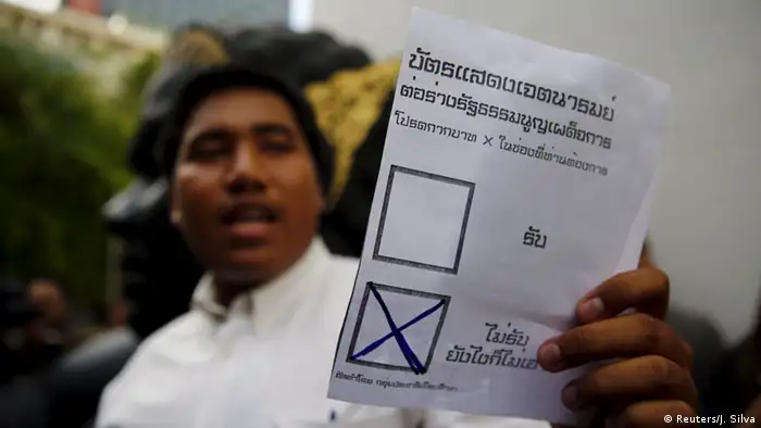 Thailand Reformrat Verfassungsentwurf Gegner