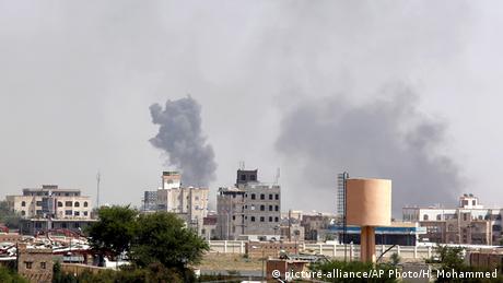 Saudi-arabische Luftangriffe im Jemen Sanaa 