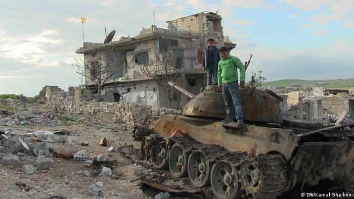 Syrien Kobane Zerstörung Ruinen