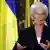 Christine Lagarde em visita à Ucrânia em setembro de 2015