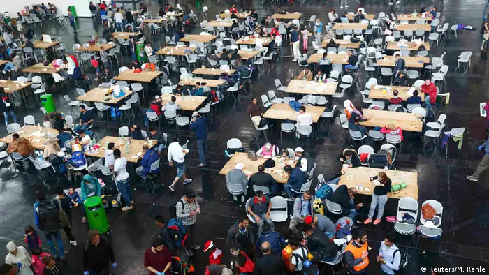 Deutschland Flüchtlinge in München