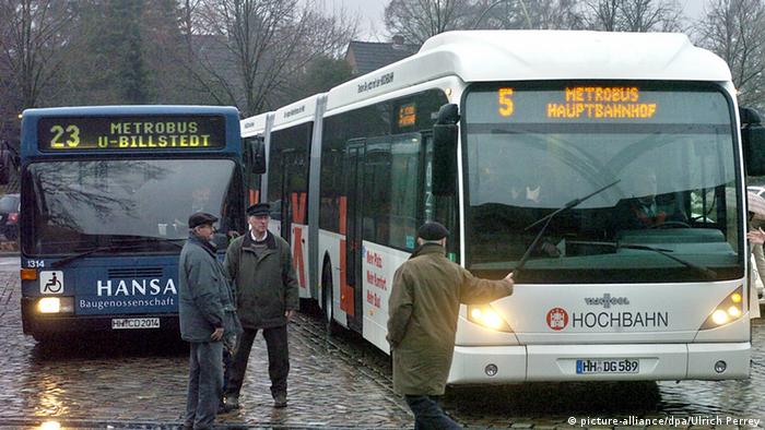 Автобуси у Гамбурзі
