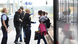 refugees arriving at a German Train station refugees arriving at a German Train station