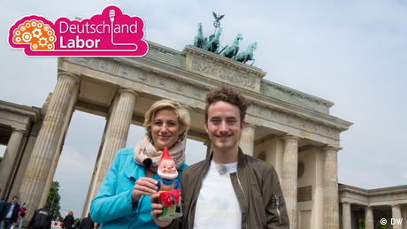 DEUTSCHKURSE | Das Deutschlandlabor Folge 16 mit Logo (DW)