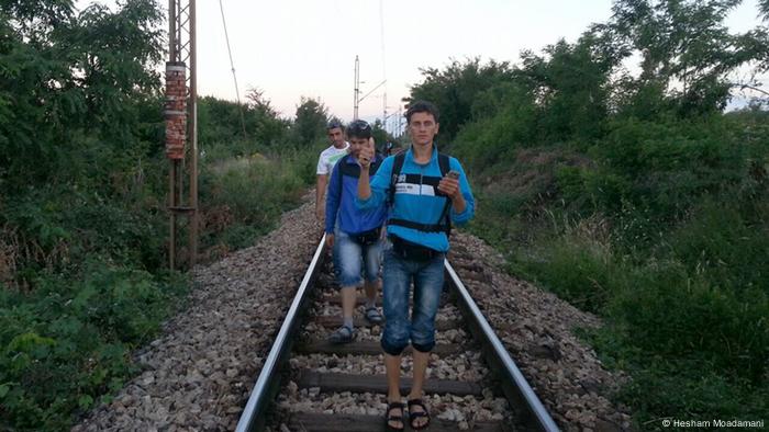 Ein Flüchtling dokumentiert seine Reise