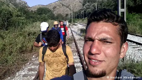 Ein Flüchtling dokumentiert seine Reise