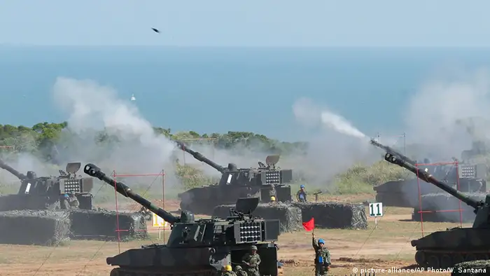 Taiwan militärische Übungen