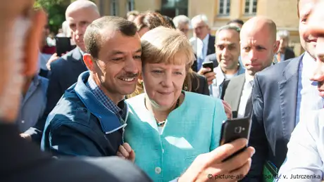 Bundeskanzlerin Angela Merkel Besuch BAMF Außenstelle