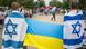 Ізраїльский та український прапори Ізраїльский та український прапори