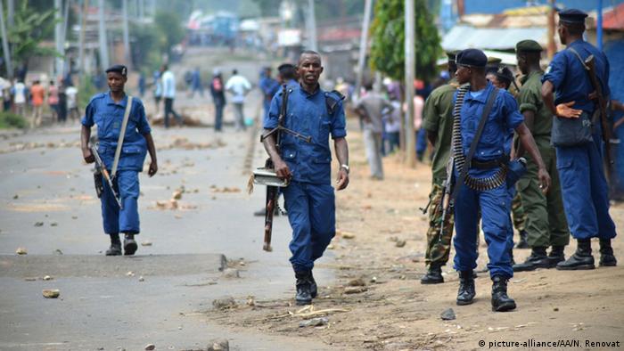 Burundi Polizei Sicherheitskräfte Militär Symbolbild (Foto: Anadolu)
