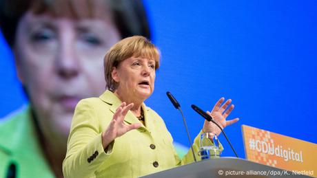 Bundeskanzlerin Angela Merkel beim Mitgliederkongress #CDUdigital zur Digitalisierung