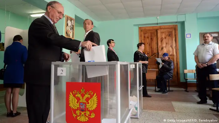 Russland Regional- und Kommunalwahlen 2015