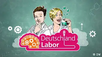 Logo Das Deutschlabor (Copyright: DW Akademie).