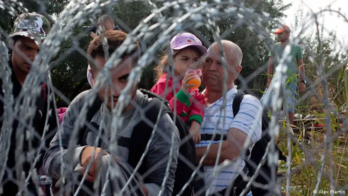 Flüchtlinge Ungarn Serbien 