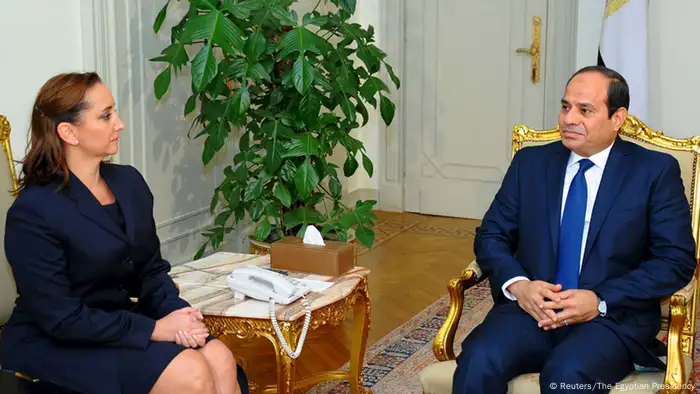 Mexikanische Außenministerin Claudia Ruiz Massieu in Ägypten