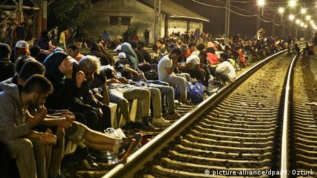 Sid Kroatien Tovarnik Serbien Grenze Flüchtlinge Asylpolitik Asyl Zagreb Bahnhof 