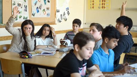 Klassenzimmer Willkommensklasse