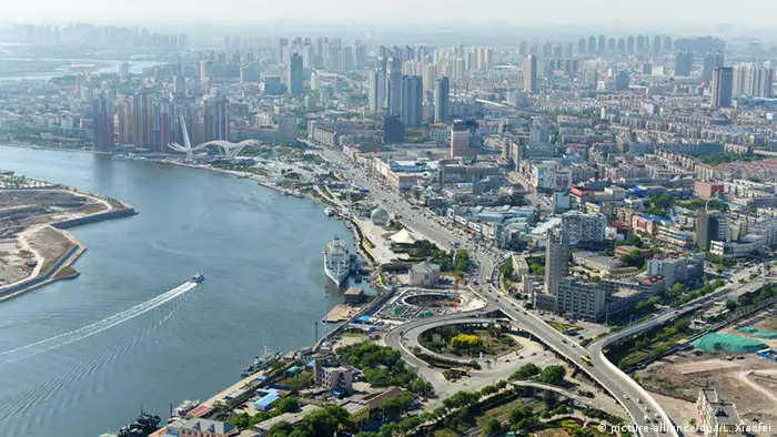 China Tianjin Hafen