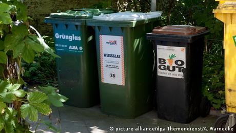 Deutschland und die Mülltrennung (Foto: DPA)