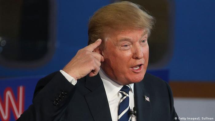 Republican presidential candidate Donald Trump Copyright: Justin Sullivan/Getty Images