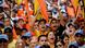 Manifestación de la oposición. Manifestación de la oposición.