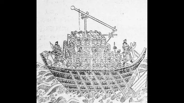 China Kriegsschiff Song Dynastie 