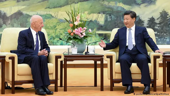 Treffen China Präsident Xi Jinping Vorstandsvorsitzender Rupert Murdoch News Corporation Peking