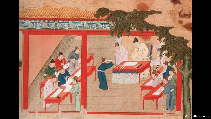 China Song Dynastie Beamtenprüfung 