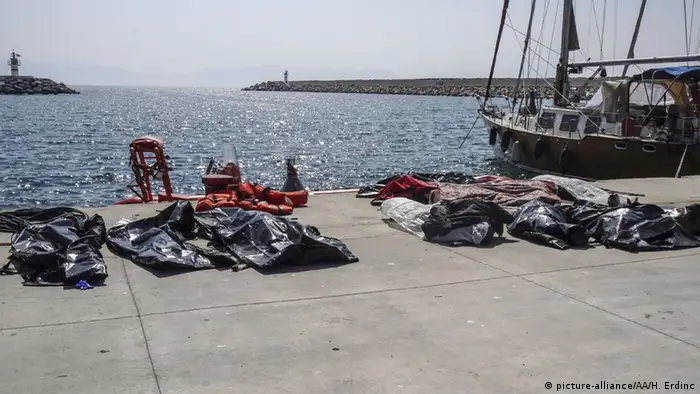 Türkei Canakkale Hafen Ertrunkene Flüchtlinge