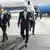 John Kerry, secretario de Estado de EE.UU., tras aterrizar en Berlín este domingo (20.9.2015).