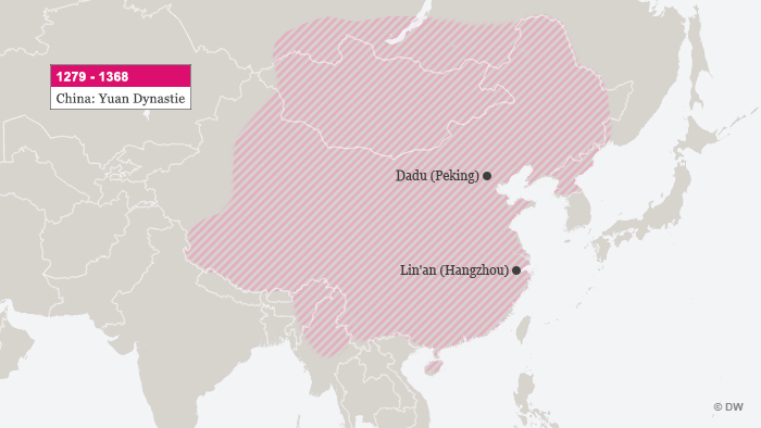 Karte Yuan Dynastie