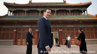 George Osborne Exchequer Bisuness Wirtschaft Großbritannien China Peking