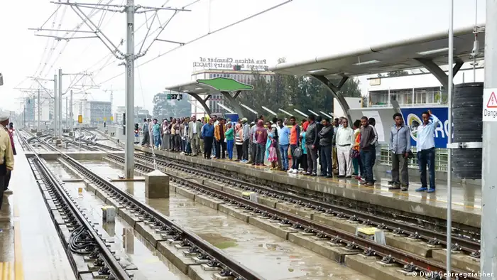 Äthiopien U- und Straßenbahn in Addis Abeba