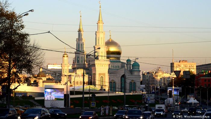 Russland Neue Moschee in Moskau
