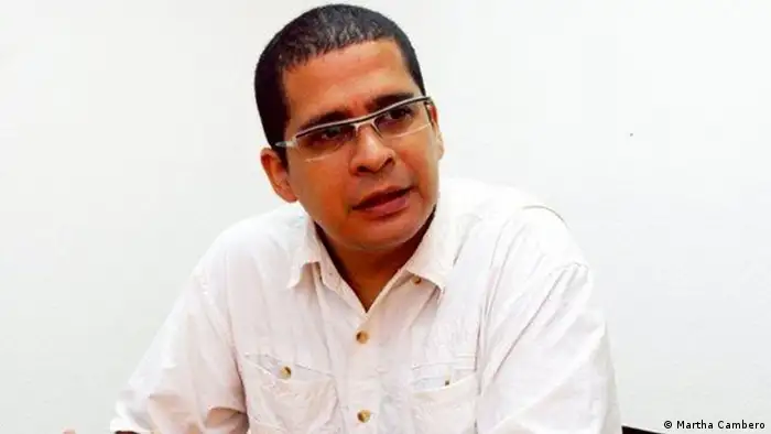 Venezuela Politikwissenschaftler Nicmer Evans (Martha Cambero)