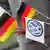 Флажки с эмблемой VW и флаги Германии
