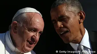 USA Washington Besuch Papst Franziskus mit Obama