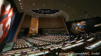 USA UN New York Vollversammlung der Vereinten Nationen Gebäude Saal