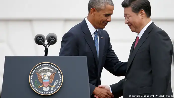 Xi Jinping und Barack Obama in Washington