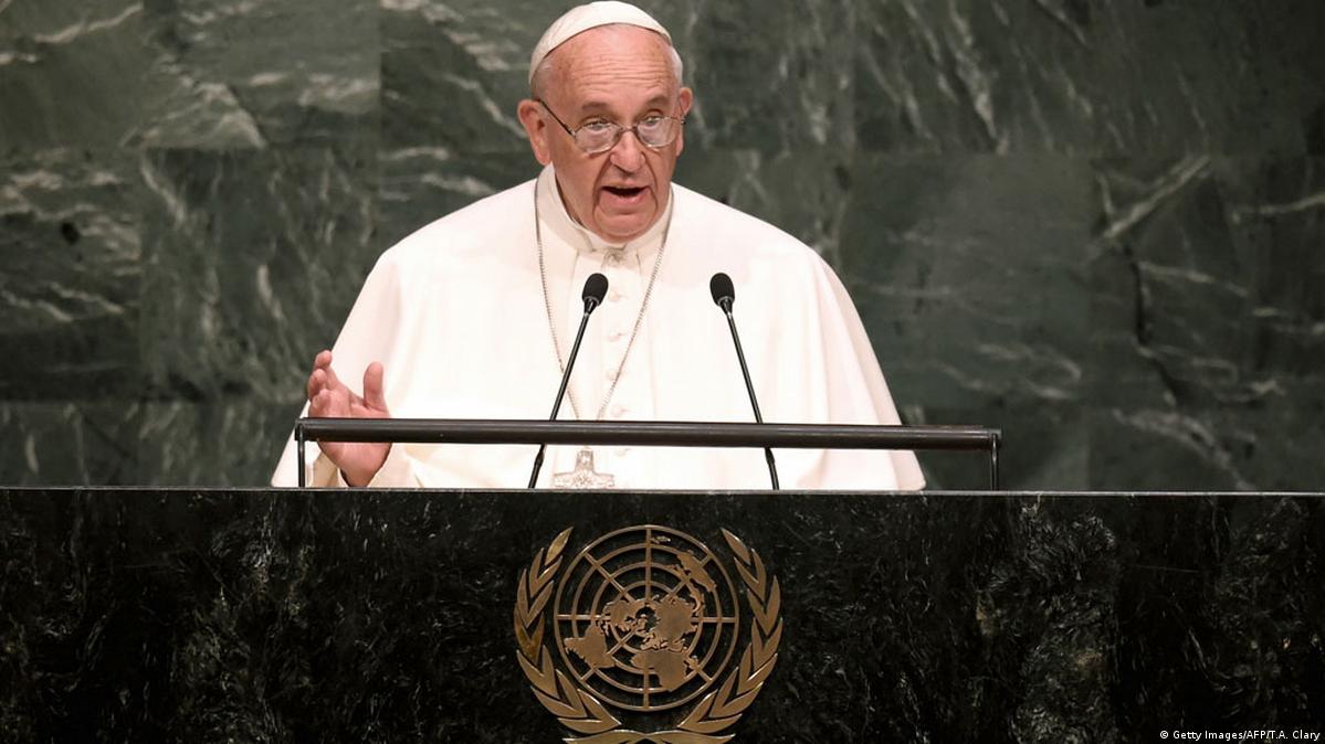 Assembly Pope's Pope addresses UN General Assembly