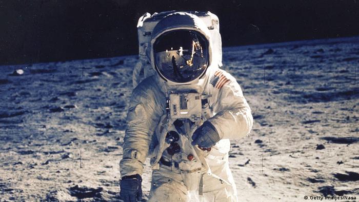 Mythos Mond Bildergalerie Astronaut Edwin E. Aldrin