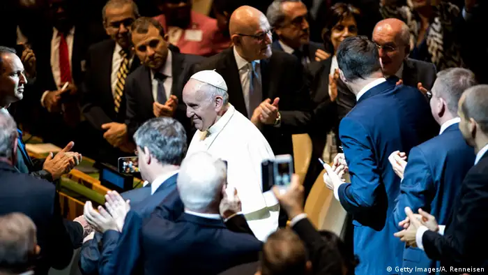 Papst Franziskus UN Rede