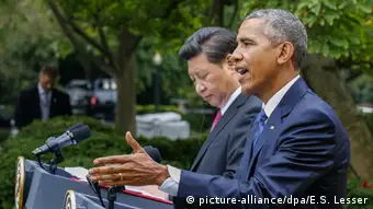 Xi Jinping und Barack Obama in Washington