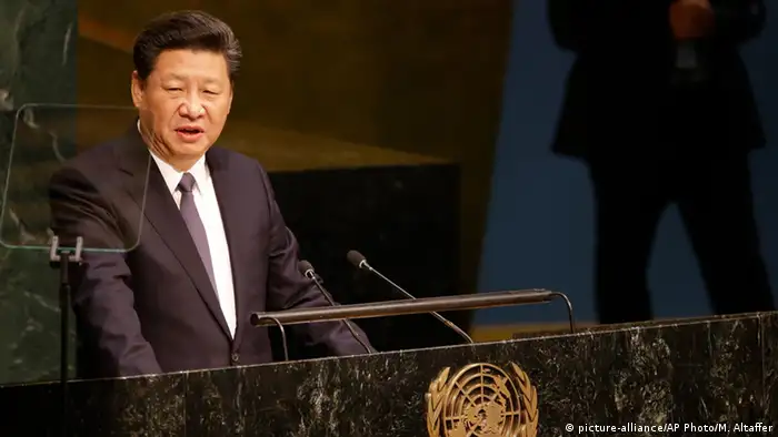 USA New York UN Zentrale Präsident China Xi Jinping