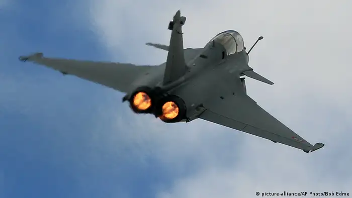 Frankreich Kampfjet Kampfflugzeug Rafale